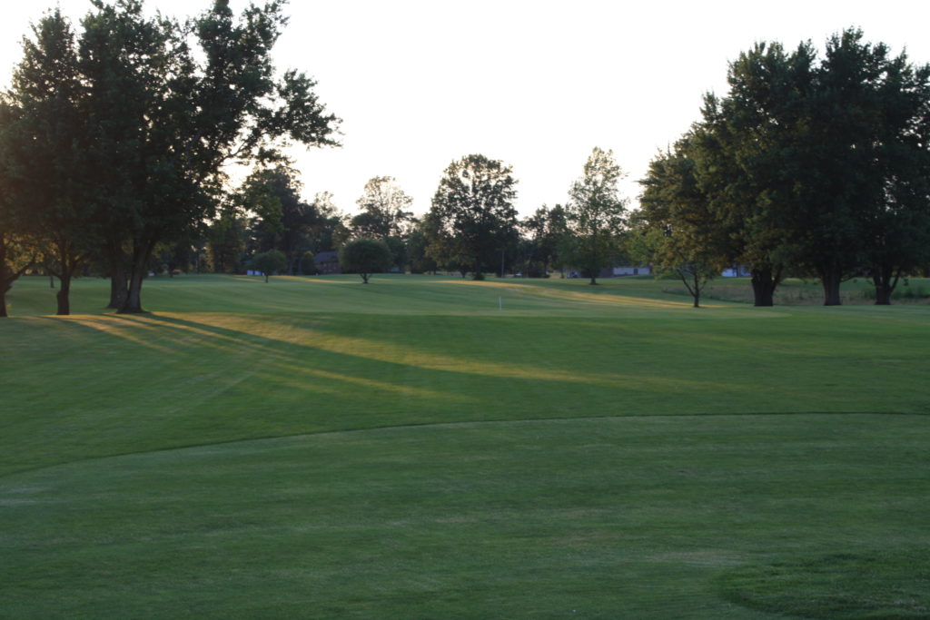 View of hole 14