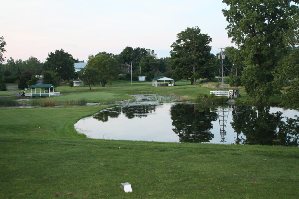 Hole 9 view