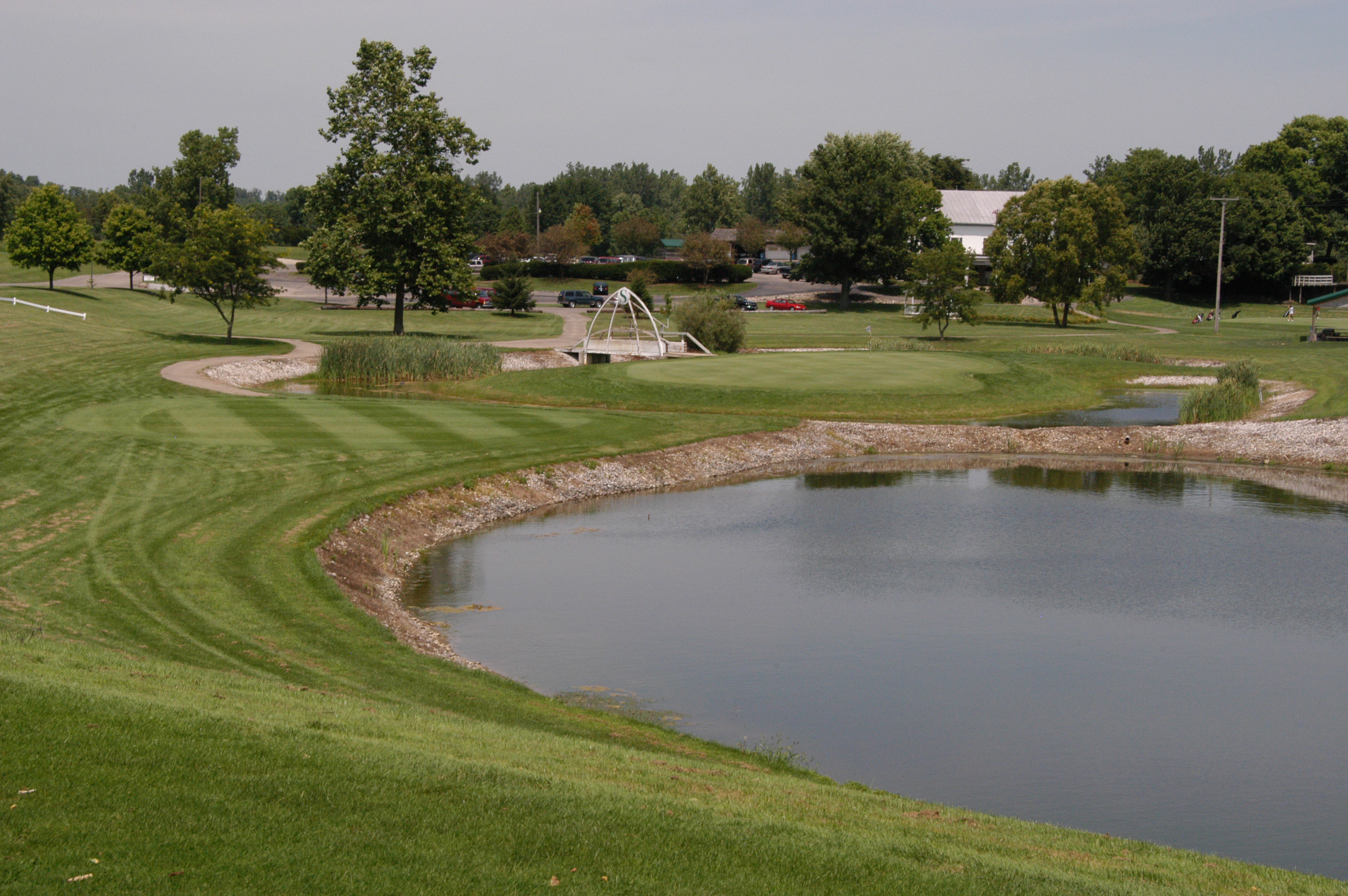 view of golf course