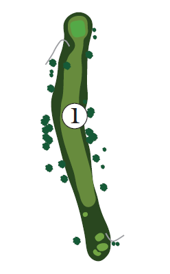 Hole 1 diagram