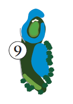 Hole 9 Map